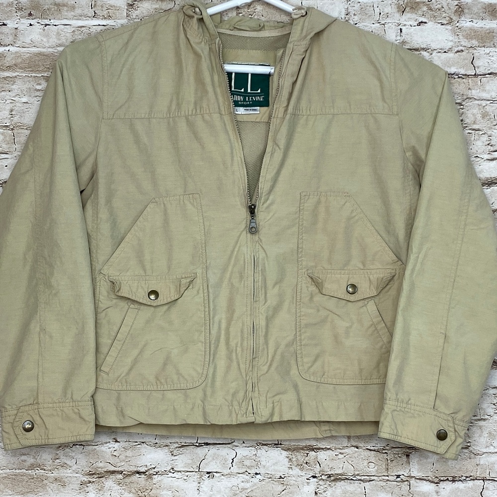 Vintage Larry Levine Sports Windbreaker Jacket L